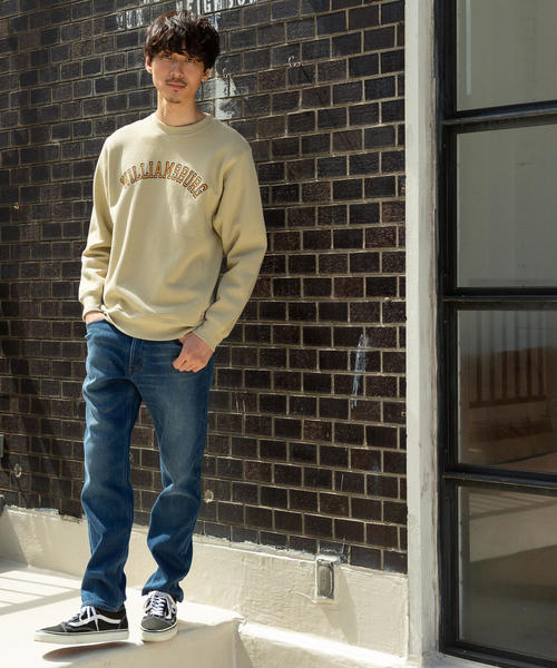 coen（コーエン）の「USAコットンミックスカレッジプリントスウェットクルーネック（トレーナー）（スウェット・メンズ・ブラウン/ダークグリーン/ベージュ・SMALL/X-LARGE/MEDIUM/LARGE）」の15枚目の写真