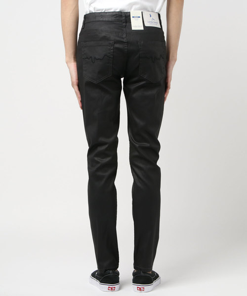 London Denim(ロンドンデニム)の「Brent Skinny VINCE ブラックコーティング ストレッチ スキニーデニム(デニムパンツ・メンズ・ブラック・46/48/50/52)」の18枚目の写真