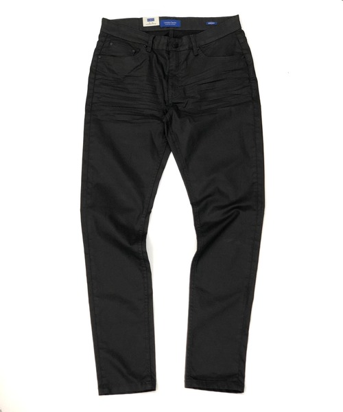 London Denim(ロンドンデニム)の「Brent Skinny VINCE ブラックコーティング ストレッチ スキニーデニム(デニムパンツ・メンズ・ブラック・46/48/50/52)」の6枚目の写真