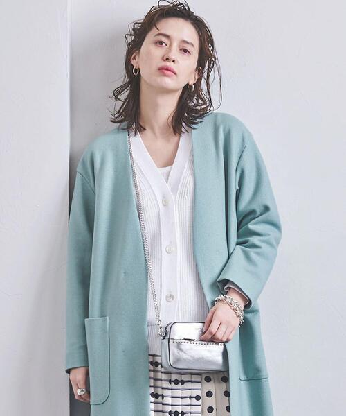 J&M Davidson(ジェイアンドエムデヴィッドソン)の「<J&M DAVIDSON(ジェイアンドエム デヴィッドソン)>LIPSTICK STD MTL バッグ② ■■■(ショルダーバッグ・レディース・シルバー・FREE)」の11枚目の写真