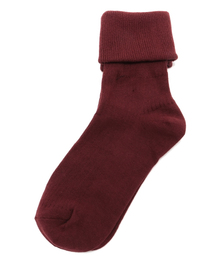 WEGO | WEGO/無地折り返しソックス(ソックス/靴下)