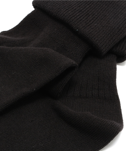 WEGO（ウィゴー）の「WEGO/無地折り返しソックス（ソックス/靴下・レディース・ホワイト/ブラック/ワイン/ダークグリーン・FREE）」の8枚目の写真