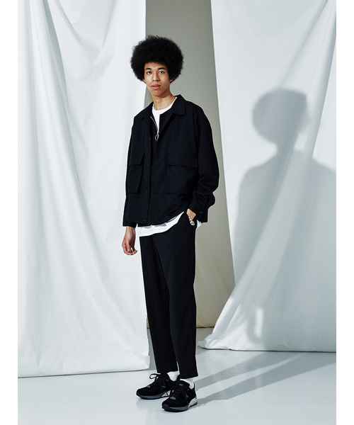 MYSELF ABAHOUSE（マイセルフアバハウス）の「【MYSELF ABAHOUSE】TR平織り　ベグトップ　パンツ（その他パンツ・メンズ・ブラック/ベージュ/カーキ/ピンクベージュ・46/48）」の5枚目の写真