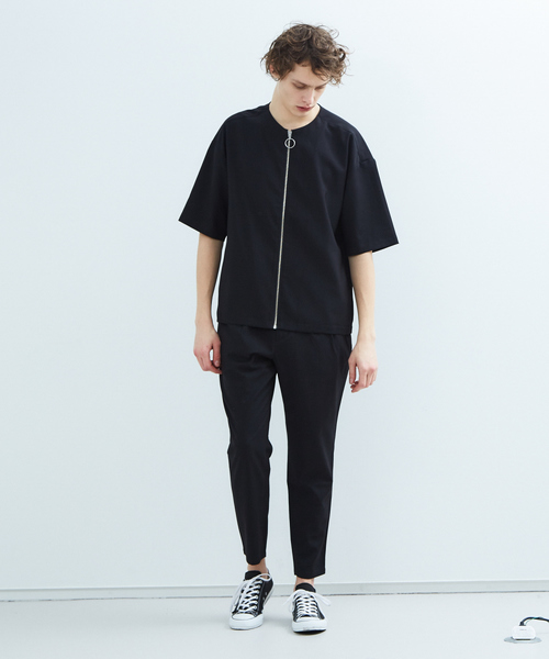 MYSELF ABAHOUSE（マイセルフアバハウス）の「【MYSELF ABAHOUSE】TR平織り　ベグトップ　パンツ（その他パンツ・メンズ・ブラック/ベージュ/カーキ/ピンクベージュ・46/48）」の22枚目の写真