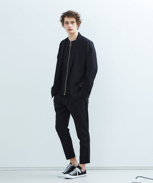 MYSELF ABAHOUSE（マイセルフアバハウス）の「【MYSELF ABAHOUSE】TR平織り　ベグトップ　パンツ（その他パンツ・メンズ・ブラック/ベージュ/カーキ/ピンクベージュ・46/48）」の21枚目の写真