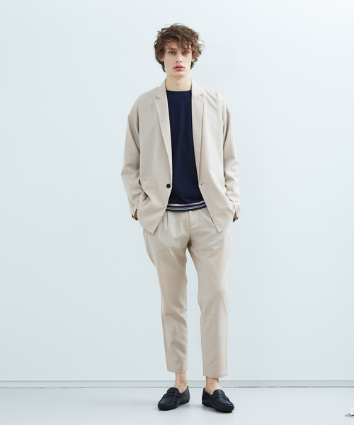 MYSELF ABAHOUSE（マイセルフアバハウス）の「【MYSELF ABAHOUSE】TR平織り　ベグトップ　パンツ（その他パンツ・メンズ・ブラック/ベージュ/カーキ/ピンクベージュ・46/48）」の18枚目の写真