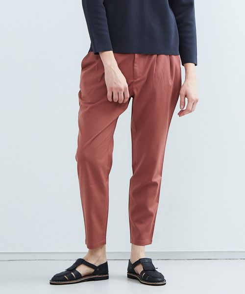 MYSELF ABAHOUSE（マイセルフアバハウス）の「【MYSELF ABAHOUSE】TR平織り　ベグトップ　パンツ（その他パンツ・メンズ・ブラック/ベージュ/カーキ/ピンクベージュ・46/48）」の17枚目の写真