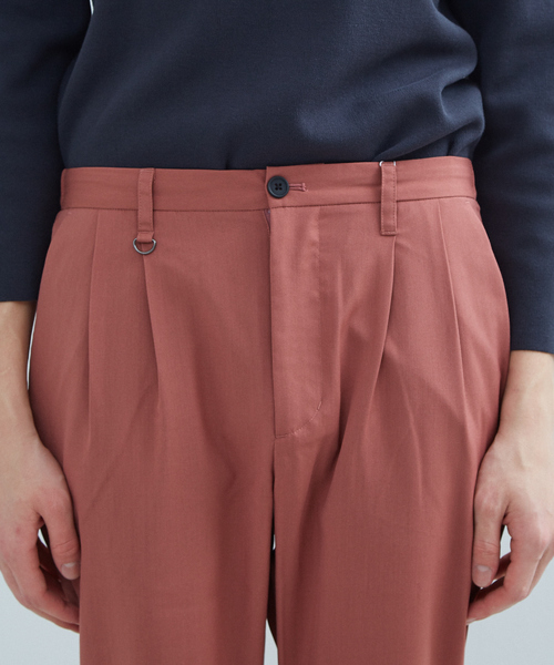 MYSELF ABAHOUSE（マイセルフアバハウス）の「【MYSELF ABAHOUSE】TR平織り　ベグトップ　パンツ（その他パンツ・メンズ・ブラック/ベージュ/カーキ/ピンクベージュ・46/48）」の16枚目の写真