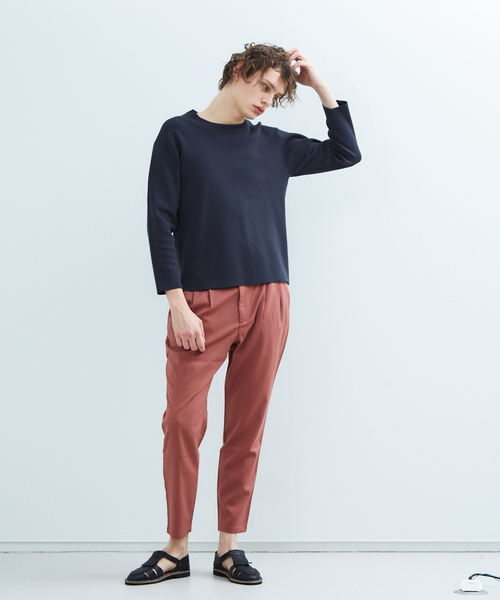 MYSELF ABAHOUSE（マイセルフアバハウス）の「【MYSELF ABAHOUSE】TR平織り　ベグトップ　パンツ（その他パンツ・メンズ・ブラック/ベージュ/カーキ/ピンクベージュ・46/48）」の15枚目の写真