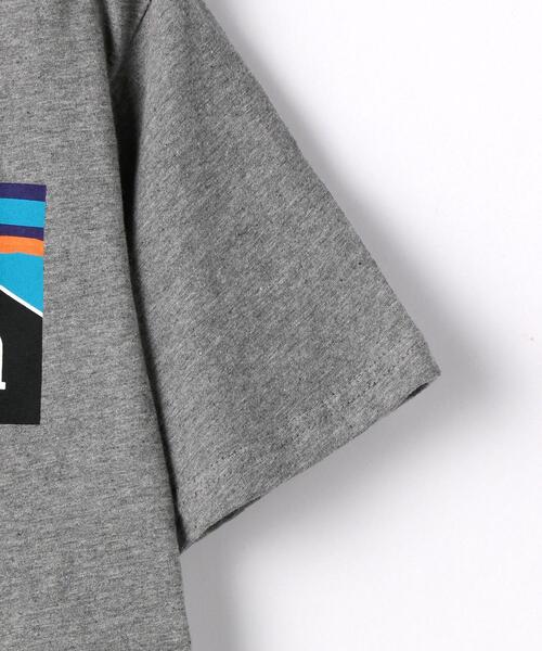 patagonia（パタゴニア）の「【patagonia(パタゴニア)】67/Logo T（Tシャツ/カットソー・キッズ・ブラック/イエロー/オレンジ/グレー・SMALL/MEDIUM/X-SMALL）」の8枚目の写真