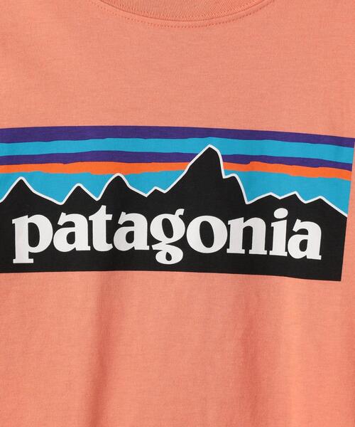 patagonia（パタゴニア）の「【patagonia(パタゴニア)】67/Logo T（Tシャツ/カットソー・キッズ・ブラック/イエロー/オレンジ/グレー・SMALL/MEDIUM/X-SMALL）」の5枚目の写真