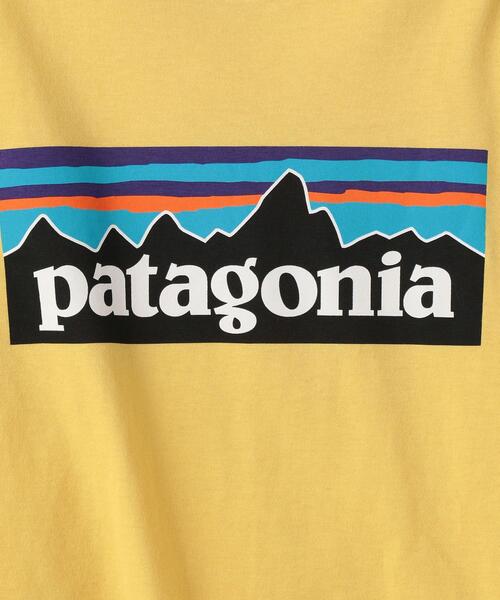 patagonia（パタゴニア）の「【patagonia(パタゴニア)】67/Logo T（Tシャツ/カットソー・キッズ・ブラック/イエロー/オレンジ/グレー・SMALL/MEDIUM/X-SMALL）」の7枚目の写真