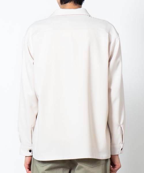 WEGO（ウィゴー）の「WEGO/オープンカラーシャツ（シャツ/ブラウス・メンズ・ブラック/ベージュ/ホワイト/ライトピンク・MEDIUM/LARGE）」の22枚目の写真