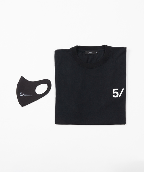 5351 POUR LES HOMMES(ゴーサンゴーイチプールオム)の「【ブランド設立30周年記念限定デザイン】マスク&Tシャツスペシャルセット(Tシャツ/カットソー・メンズ・ホワイト/ブラック・44/46/48/50)」の10枚目の写真