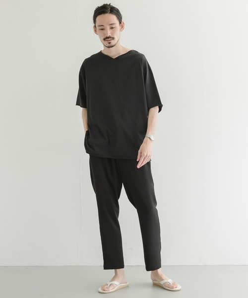 MY THINKS(マイシンクス)の「『別注』MYTHINKS×URBAN RESEARCH CUT OFF T-SHIRTS(Tシャツ/カットソー・メンズ・ホワイト/ブラック/ブラウン・MEDIUM/LARGE)」の5枚目の写真