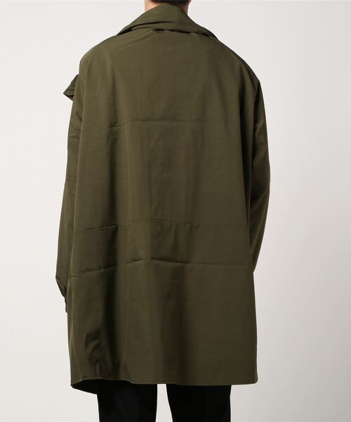 STYLEBLOCK（スタイルブロック）の「防風裏タフタモンスターパーカーミリタリーコート（モッズコート・メンズ・カーキ/ブラック/ベージュ・M/L）」の4枚目の写真