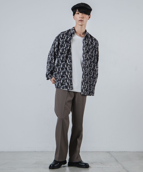 WEGO(ウィゴー)の「WEGO/レトロ総柄ビッグシルエットシャツ(シャツ/ブラウス・メンズ・その他1/その他2/その他3・MEDIUM/LARGE)」の11枚目の写真