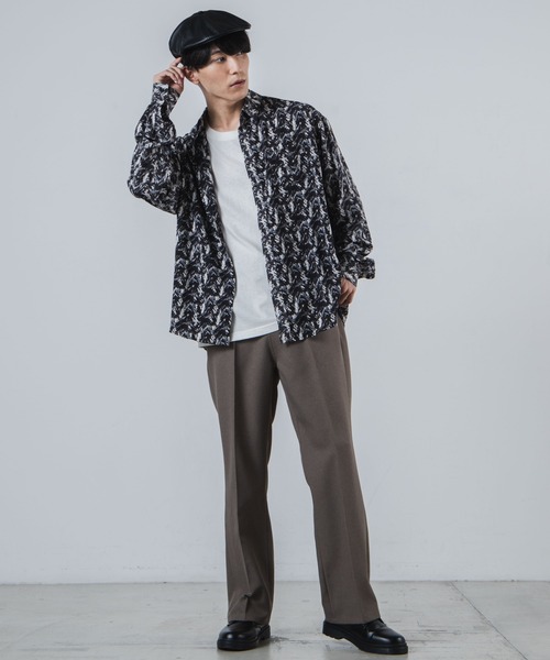 WEGO(ウィゴー)の「WEGO/レトロ総柄ビッグシルエットシャツ(シャツ/ブラウス・メンズ・その他1/その他2/その他3・MEDIUM/LARGE)」の13枚目の写真