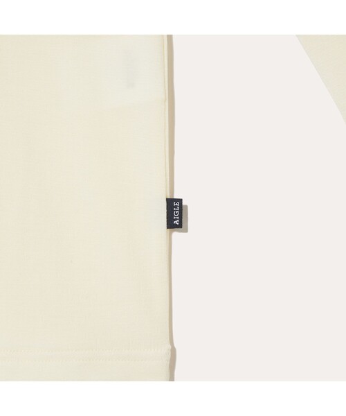 AIGLE(エーグル)の「VANNES TURTLE NECK T(Tシャツ/カットソー・レディース・ネイビー/ホワイト・M/L/S)」の9枚目の写真