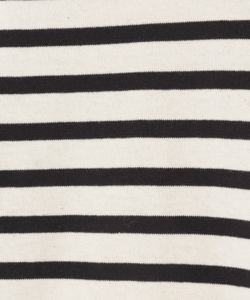 yuw（ユウ）の「ＢＩＧボーダープルオーバー　921021（Tシャツ/カットソー・レディース・ホワイト系その他/グリーン系その他/レッド系その他/ベージュ系その他/ブルー系その他/ブラック系その他/イエロー系その他・FREE）」の16枚目の写真