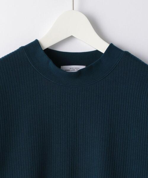 green label relaxing（グリーンレーベルリラクシング）の「CSM ラフネスリブ クルーネック 長袖 カットソー（Tシャツ/カットソー・メンズ・ワインレッド/ターコイズブルー/ライトグレー・LARGE/X-LARGE/MEDIUM/SMALL）」の12枚目の写真