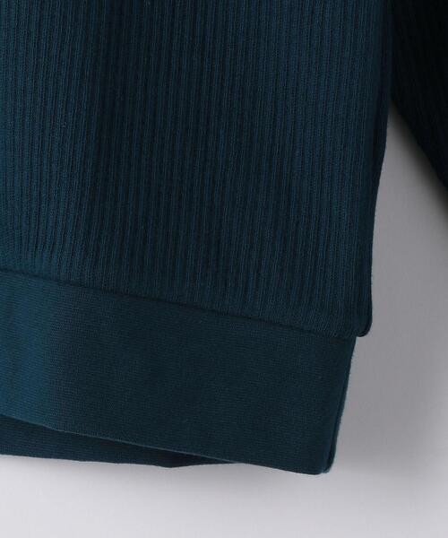 green label relaxing（グリーンレーベルリラクシング）の「CSM ラフネスリブ クルーネック 長袖 カットソー（Tシャツ/カットソー・メンズ・ワインレッド/ターコイズブルー/ライトグレー・LARGE/X-LARGE/MEDIUM/SMALL）」の16枚目の写真