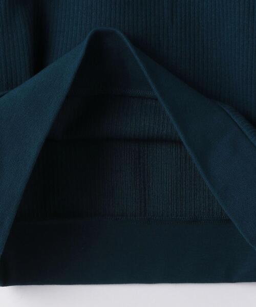 green label relaxing（グリーンレーベルリラクシング）の「CSM ラフネスリブ クルーネック 長袖 カットソー（Tシャツ/カットソー・メンズ・ワインレッド/ターコイズブルー/ライトグレー・LARGE/X-LARGE/MEDIUM/SMALL）」の15枚目の写真