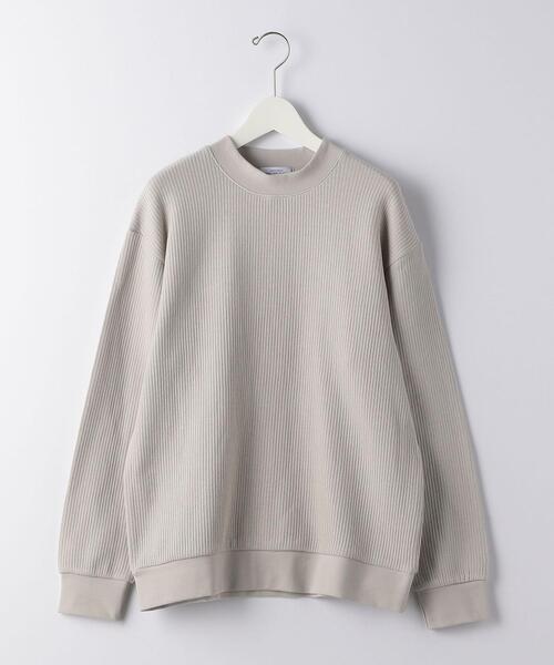 green label relaxing（グリーンレーベルリラクシング）の「CSM ラフネスリブ クルーネック 長袖 カットソー（Tシャツ/カットソー・メンズ・ワインレッド/ターコイズブルー/ライトグレー・LARGE/X-LARGE/MEDIUM/SMALL）」の13枚目の写真