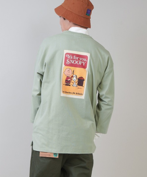 Peanuts ピーナッツ Snoopy スヌーピー ロンt Tシャツ カットソー Spinns スピンズ のファッション通販 Zozotown