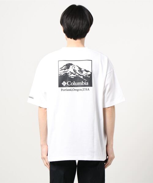 Columbia(コロンビア)の「【展開店舗限定】columbia/コロンビア インペリアルパーク ビッグシルエット バックプリントTシャツ PM0270(Tシャツ/カットソー・メンズ・ブラック/ホワイト系その他/ブラック系その他/ピンク/ベージュ/ホワイト/ベージュ系その他/ネイビー/グリーン/グリーン系その他/ライトブラウン・XL/M/L/S)」の15枚目の写真