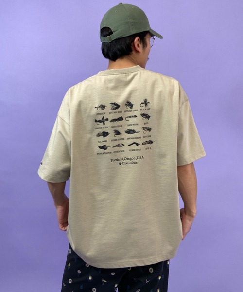 Columbia(コロンビア)の「【展開店舗限定】columbia/コロンビア インペリアルパーク ビッグシルエット バックプリントTシャツ PM0270(Tシャツ/カットソー・メンズ・ブラック/ホワイト系その他/ブラック系その他/ピンク/ベージュ/ホワイト/ベージュ系その他/ネイビー/グリーン/グリーン系その他/ライトブラウン・XL/M/L/S)」の8枚目の写真