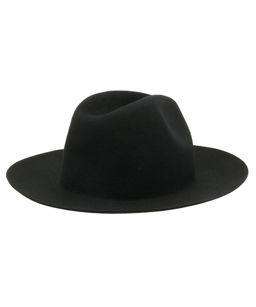 WEGO（ウィゴー）の「WEGO/ツバ広フェルトハット（ハット・レディース・ブラック/ダークグレー/ベージュ/ワイン・FREE）」の7枚目の写真