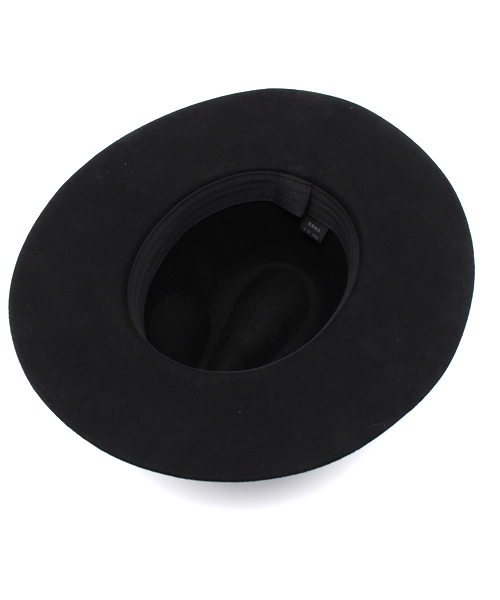 WEGO（ウィゴー）の「WEGO/ツバ広フェルトハット（ハット・レディース・ブラック/ダークグレー/ベージュ/ワイン・FREE）」の10枚目の写真