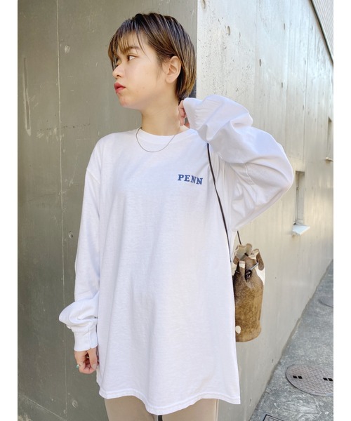 SHENERY（シーナリー）の「<WEB限定再入荷>PENNSYLVANIA TEE（Tシャツ/カットソー・レディース・オフホワイト・FREE）」の2枚目の写真