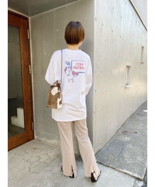 SHENERY（シーナリー）の「<WEB限定再入荷>PENNSYLVANIA TEE（Tシャツ/カットソー・レディース・オフホワイト・FREE）」の8枚目の写真