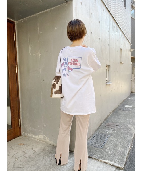 SHENERY（シーナリー）の「<WEB限定再入荷>PENNSYLVANIA TEE（Tシャツ/カットソー・レディース・オフホワイト・FREE）」の4枚目の写真