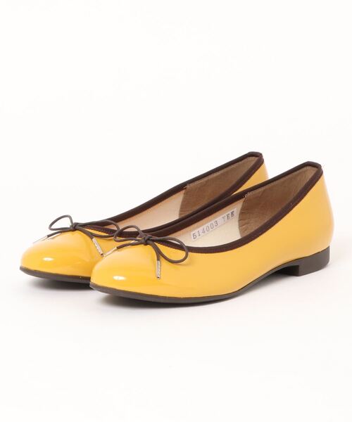 Bridget Birkin（ブリジットバーキン）の「【Bridget Birkin】ラウンドトゥリボンレインフラットパンプス(514003)（レインシューズ・レディース・ブラック/ピンク/イエロー/ライトベージュ・23/24/22.5/24.5/23.5）」の16枚目の写真