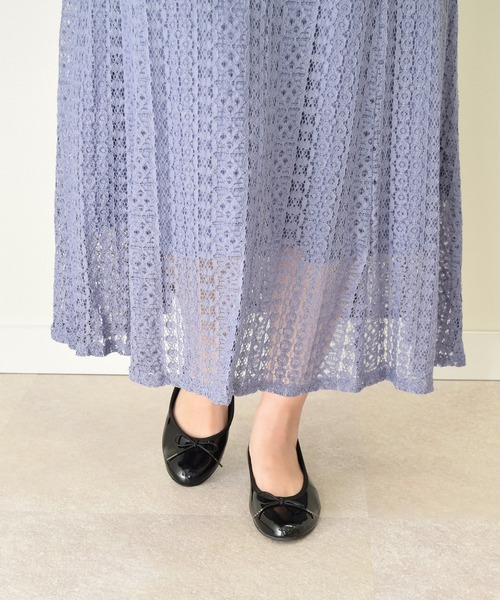 Bridget Birkin（ブリジットバーキン）の「【Bridget Birkin】ラウンドトゥリボンレインフラットパンプス(514003)（レインシューズ・レディース・ブラック/ピンク/イエロー/ライトベージュ・23/24/22.5/24.5/23.5）」の10枚目の写真