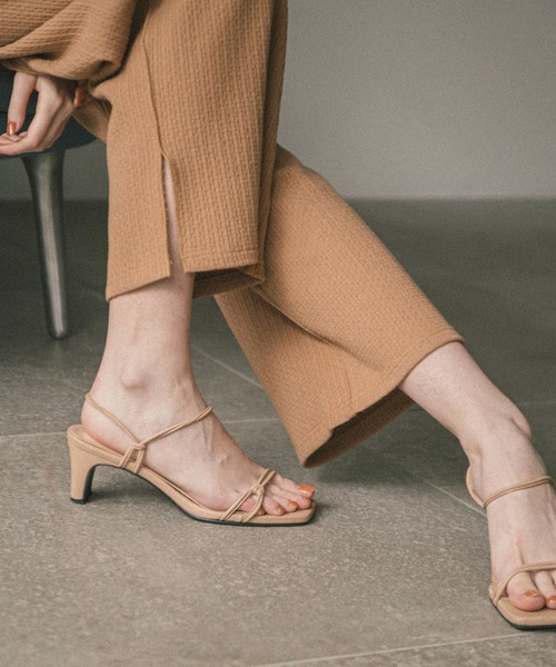 ACCL（エーシーシーエル）の「横スリットリラックスワイドパンツ（その他パンツ・レディース・オフホワイト/ダークパープル/モカ・FREE）」の14枚目の写真