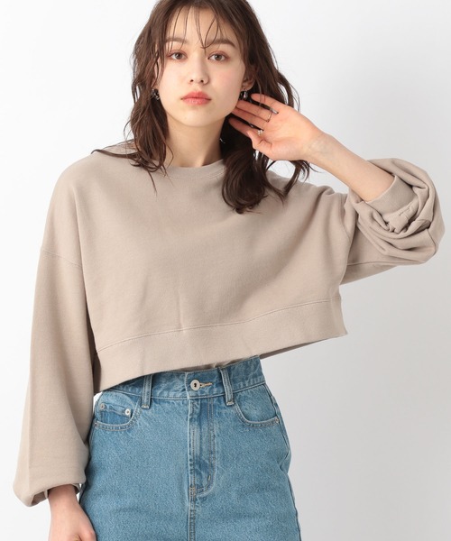 Heather（ヘザー）の「アソートショート丈スウェット　940259（スウェット・レディース・ベージュ/アイボリー/ブルー系その他・FREE）」の6枚目の写真