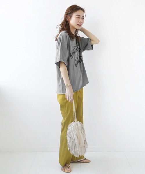 【THE DAY ON THE BEACH】CUT OFF T-SH TEE THE DAY ON THE BEACH / ザデイオンザビーチ ] Cutoff Tee