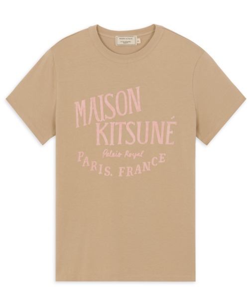 Maison Kitsune（メゾンキツネ）の「PALAIS ROYAL CLASSIC TEE-SHIRT（Tシャツ/カットソー・レディース・ベージュ/ライトピンク・L/XS/S/M）」の2枚目の写真