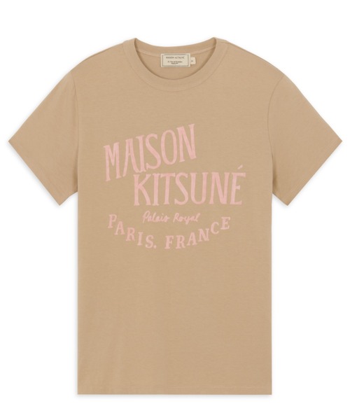 Maison Kitsune（メゾンキツネ）の「PALAIS ROYAL CLASSIC TEE-SHIRT（Tシャツ/カットソー・レディース・ベージュ/ライトピンク・L/XS/S/M）」の7枚目の写真