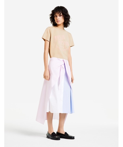 Maison Kitsune（メゾンキツネ）の「PALAIS ROYAL CLASSIC TEE-SHIRT（Tシャツ/カットソー・レディース・ベージュ/ライトピンク・L/XS/S/M）」の8枚目の写真