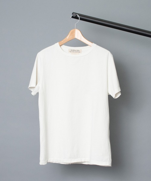 REMI RELIEF(レミレリーフ)の「【 REMI RELIEF / レミレリーフ 】 別注 SP加工 SHORT SLEEVE CREW TEE(Tシャツ/カットソー・メンズ・オフホワイト/ブラック/グレー/ネイビー・MEDIUM/LARGE/X-LARGE/SMALL)」の5枚目の写真
