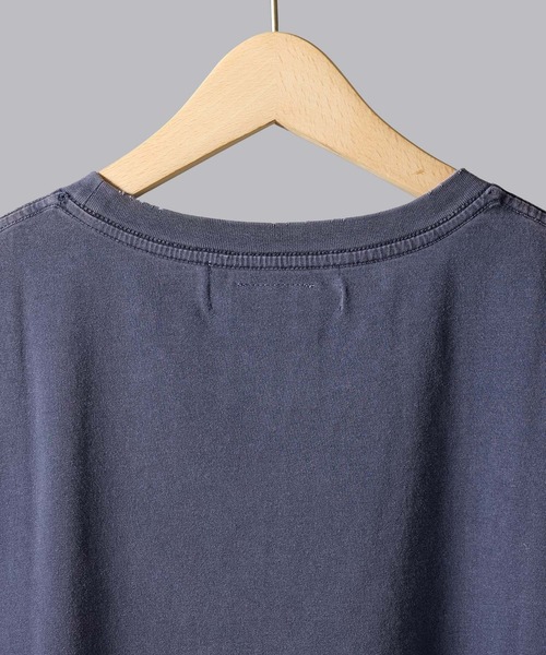 REMI RELIEF(レミレリーフ)の「【 REMI RELIEF / レミレリーフ 】 別注 SP加工 SHORT SLEEVE CREW TEE(Tシャツ/カットソー・メンズ・オフホワイト/ブラック/グレー/ネイビー・MEDIUM/LARGE/X-LARGE/SMALL)」の16枚目の写真