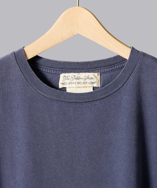 REMI RELIEF(レミレリーフ)の「【 REMI RELIEF / レミレリーフ 】 別注 SP加工 SHORT SLEEVE CREW TEE(Tシャツ/カットソー・メンズ・オフホワイト/ブラック/グレー/ネイビー・MEDIUM/LARGE/X-LARGE/SMALL)」の17枚目の写真