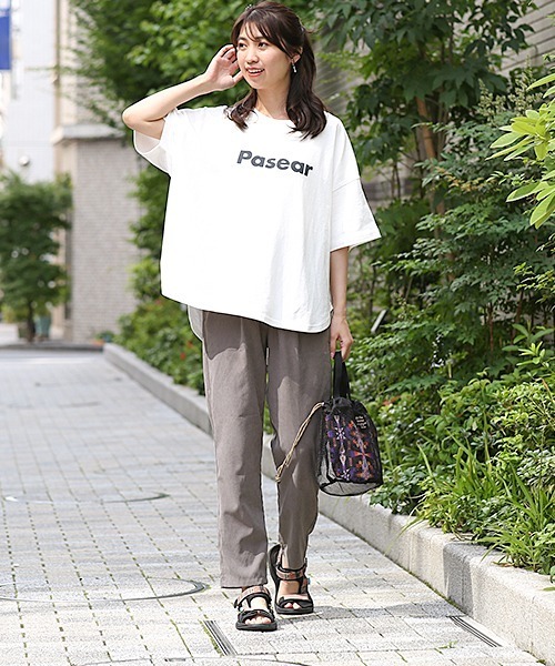 チチカカ（チチカカ）の「カラーピーチテーパードパンツ（その他パンツ・レディース・グリーン/マスタード/チャコールグレー・LARGE/MEDIUM）」の7枚目の写真