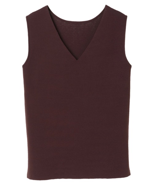 YECCA VECCA（イェッカヴェッカ）の「P.ウォッシャブルノースリーブニット　＊（ニット/セーター・レディース・グレー/ベージュ/ブラウン/ライトグリーン・FREE）」の17枚目の写真