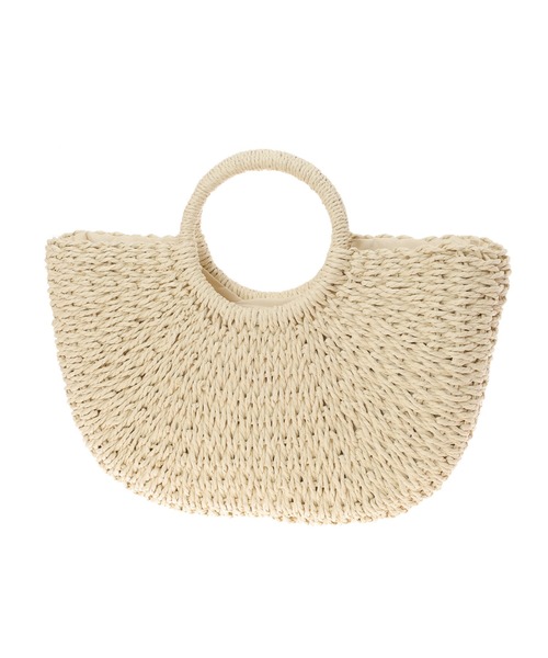 fifth（フィフス）の「サークルハンドルカゴバッグ（かごバッグ・レディース・ベージュ/アイボリー・FREE）」の8枚目の写真